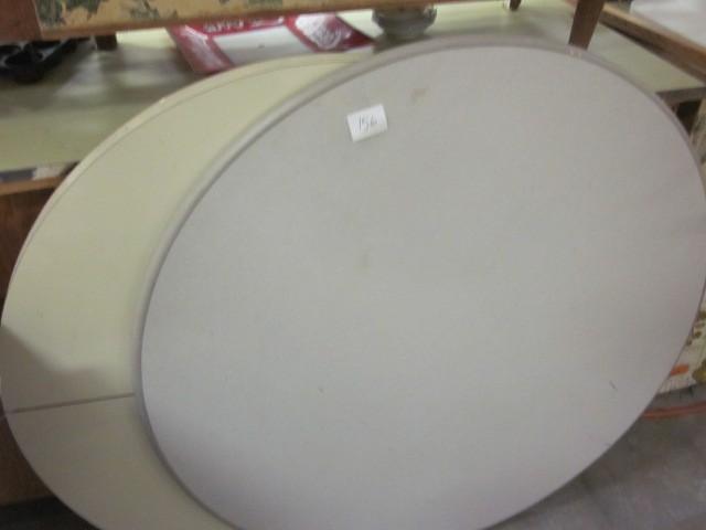 Pair of miscellaneous round table t...