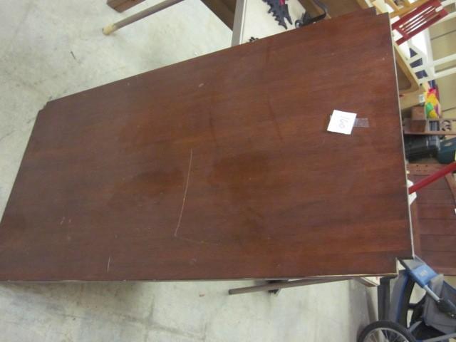 Wood table with no legs, perfect pr...