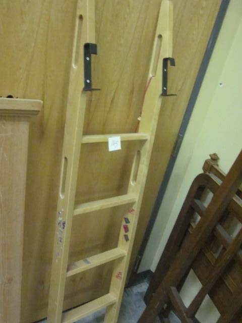 Wooden bunk bed ladder....