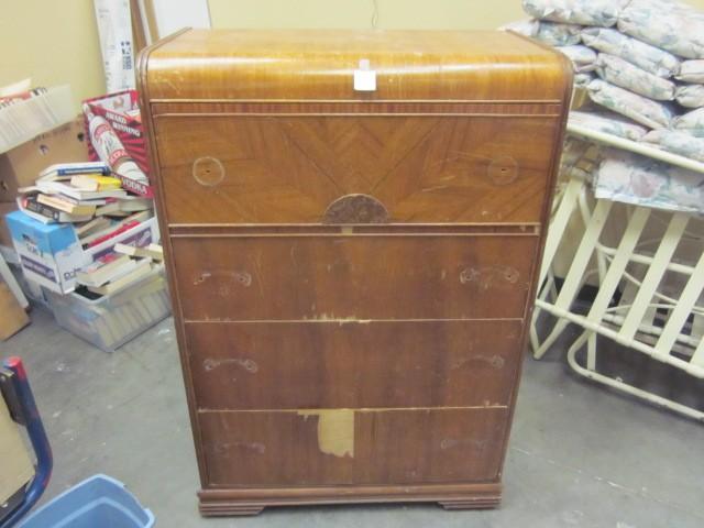 Vintage dresser, missing hardware, ...
