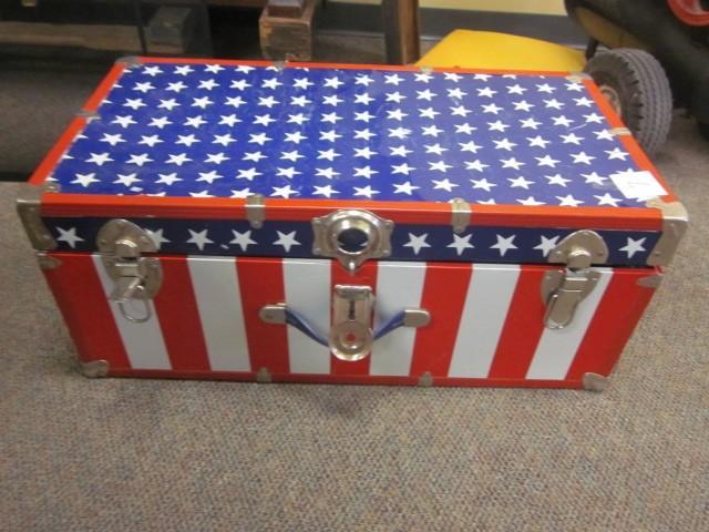 30 in. metal, stars, and stripes st...
