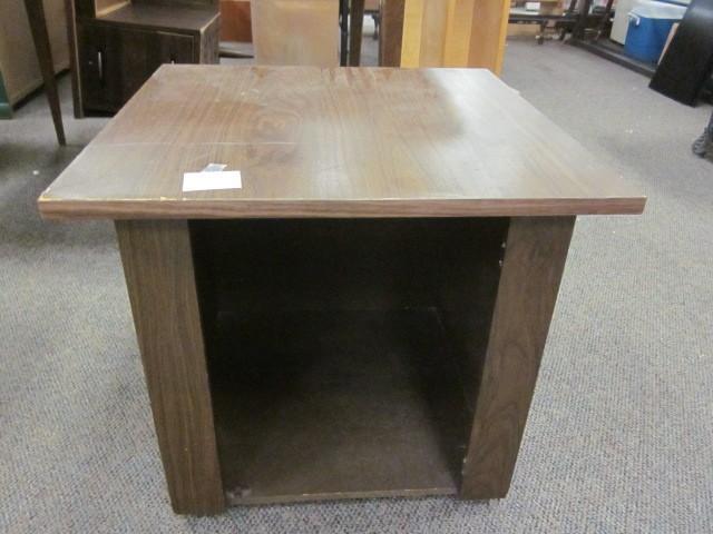 24 in. laminate wood side table, pr...