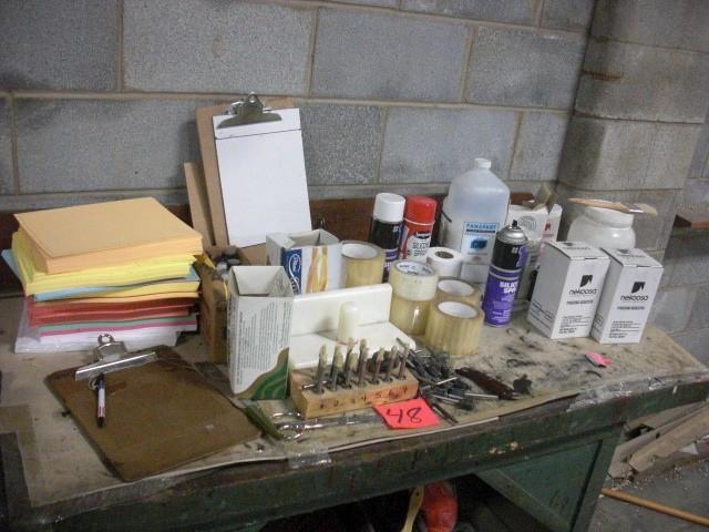 lot 48 image: Ink, Adhesives