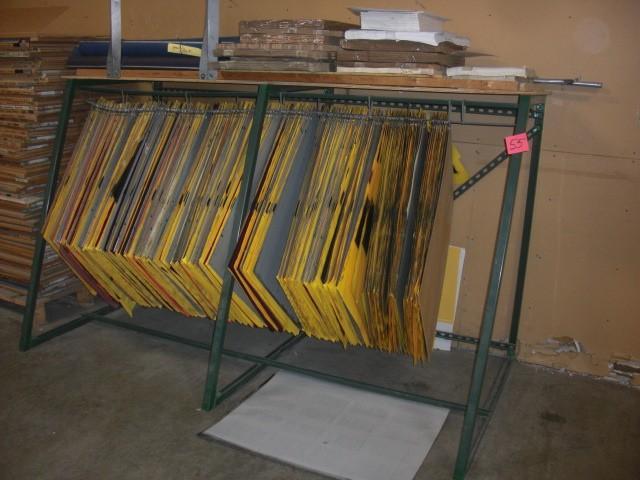 lot 55 image: Hanging Rack