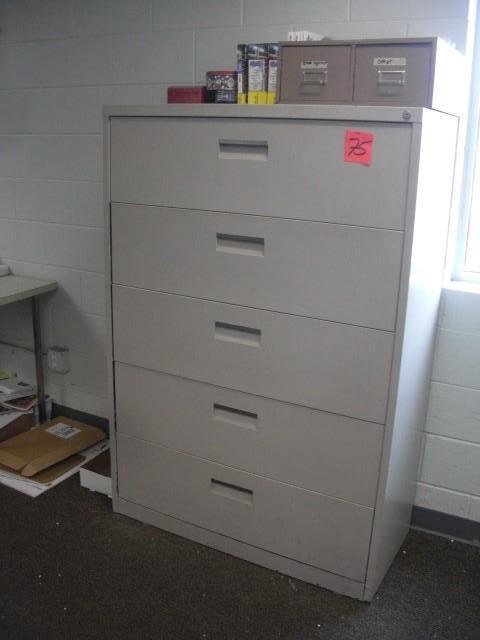 lot 75 image: File Cabinet