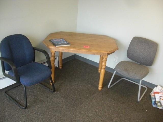 lot 78 image: Table and Chairs, Book