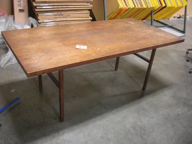 lot 80 image: Wood Work Table