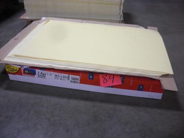 lot 84 image: 2 Part Paper
