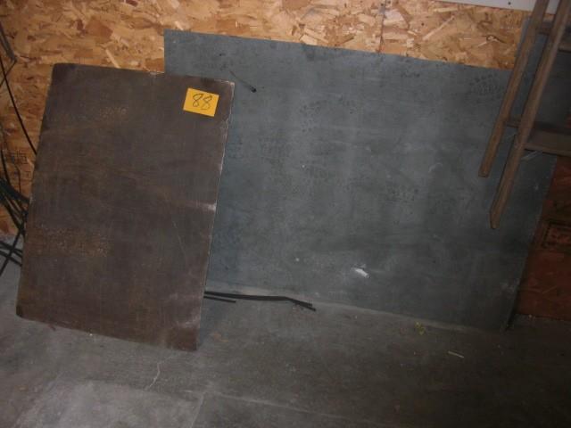 lot 90 image: 1 heavy piece of metal.. 18 in thi...