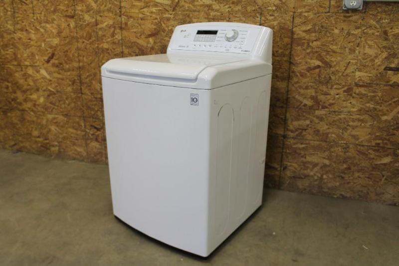 NEW LG 4.5 CU. FT. ULTRA LARGE CAPACITY TOP LOAD WASHER FEATURING POWERFUL STAINCARE TECHNOLOGY