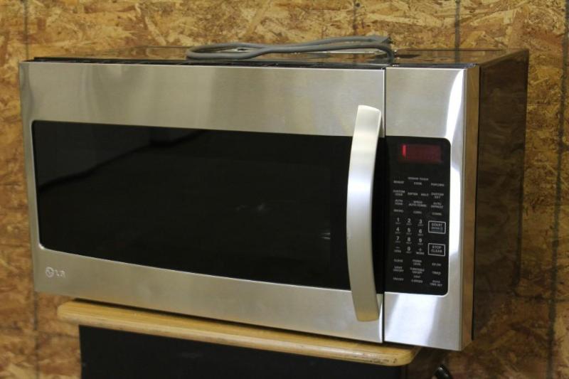 New LG 1.7 CU. FT. OVER THE RANGE CONVECTION MICROWAVE OVEN