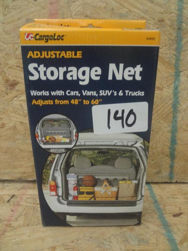 lot 140 image: New 48"-60" Storage Net...