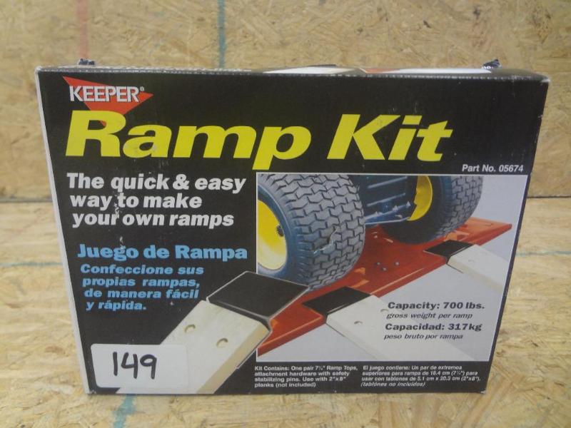 lot 149 image: New Keeper Utility Ramp Kit...