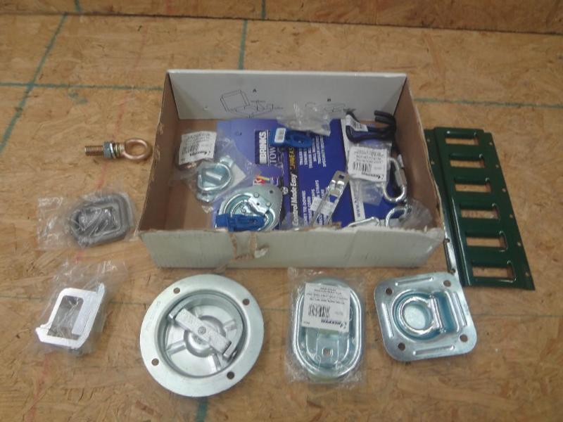 lot 154 image: Box Of New Anchor Points, E-Track, ...