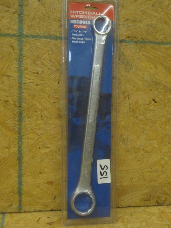 lot 155 image: New Tow Ball Wrench, 1 18" &a...