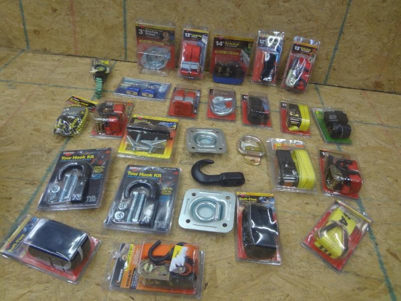 lot 162 image: Large Lot Of New Anchor Points, Tie...