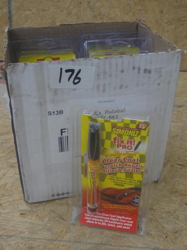 lot 176 image: (8) New Simonz Scratch Repair Kits...