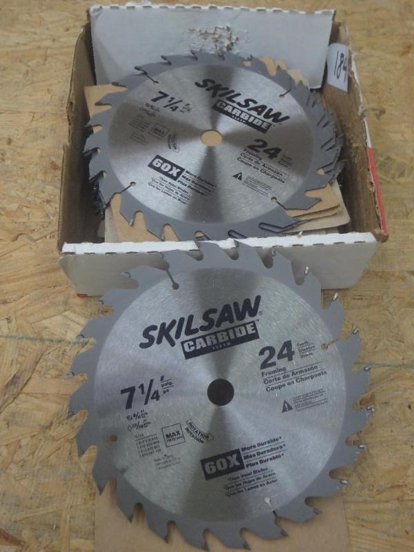 lot 184 image: (10) New Skil 7.25" Circular S...