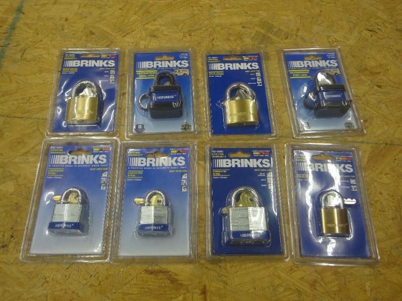 lot 193 image: Box Lot Of New Brinks Locks...