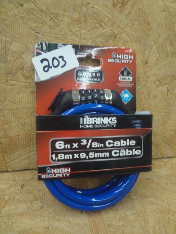 lot 203 image: New Brinks 38&quotx6ft Combinatio...