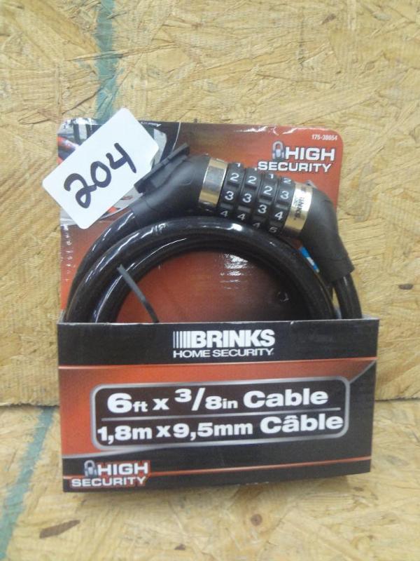 lot 204 image: New Brinks 38&quotx6ft Combinatio...