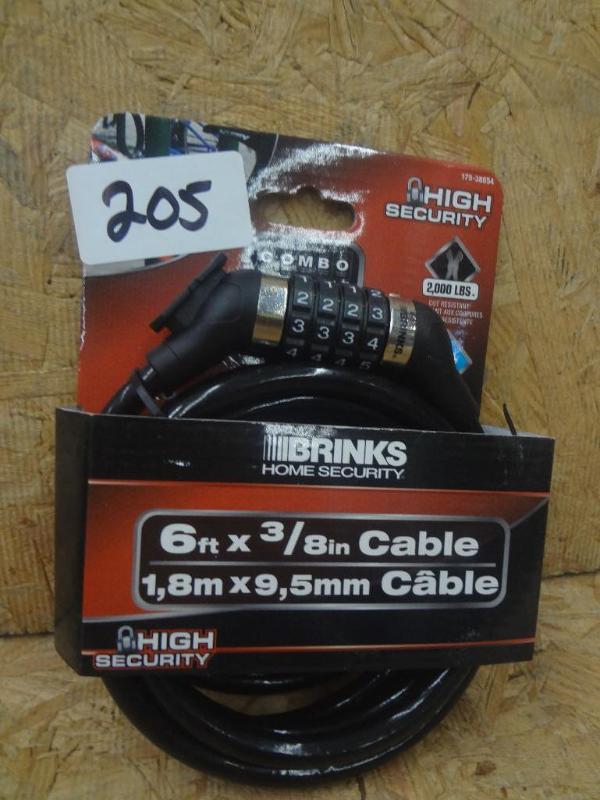 lot 205 image: New Brinks 38&quotx6ft Combinatio...