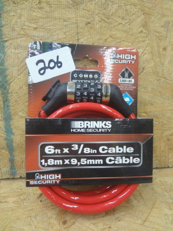 lot 206 image: New Brinks 38&quotx6ft Combinatio...