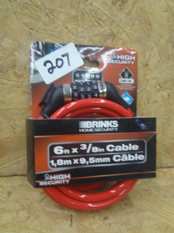 lot 207 image: New Brinks 38&quotx6ft Combinatio...