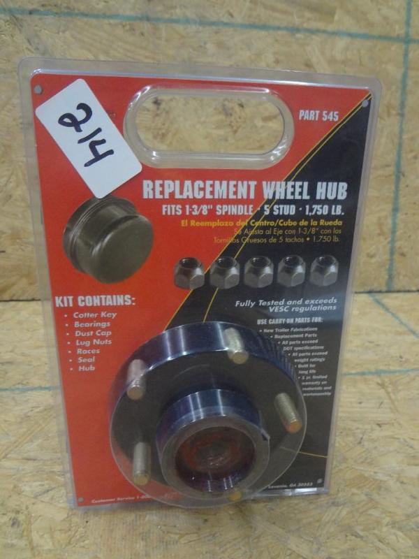 lot 214 image: New 5-Lug 1750# 1 38" Wheel H...