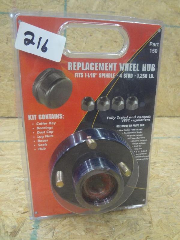 lot 216 image: New 5-Lug 1250# 1 116" Wheel ...