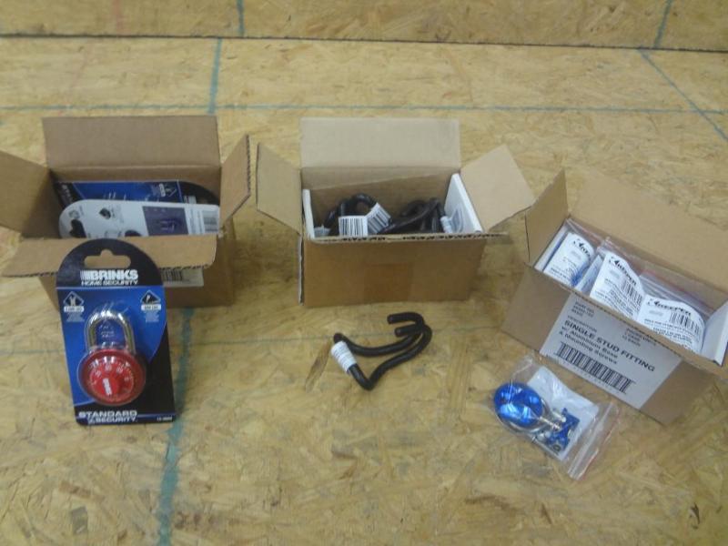 lot 255 image: Lot Of New Padlocks, New Single St...