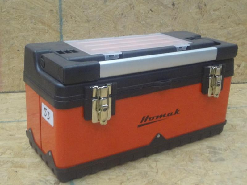 lot 53 image: New Homak Tool Box...