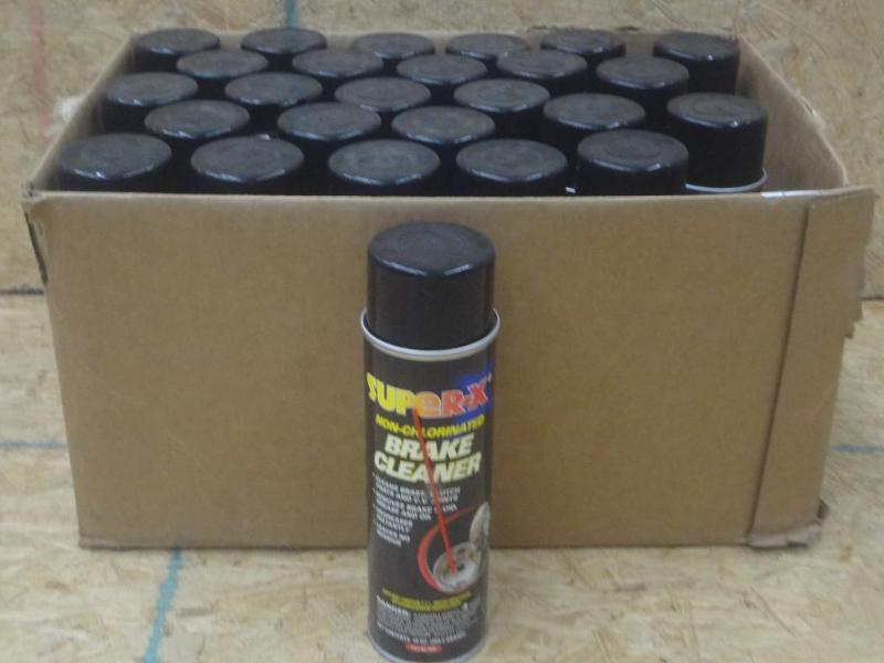 lot 77 image: (26) New Cans Of Super-X Brake Clea...