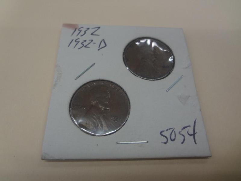 1932 &amp 1932D Lincoln Wheat Penn...