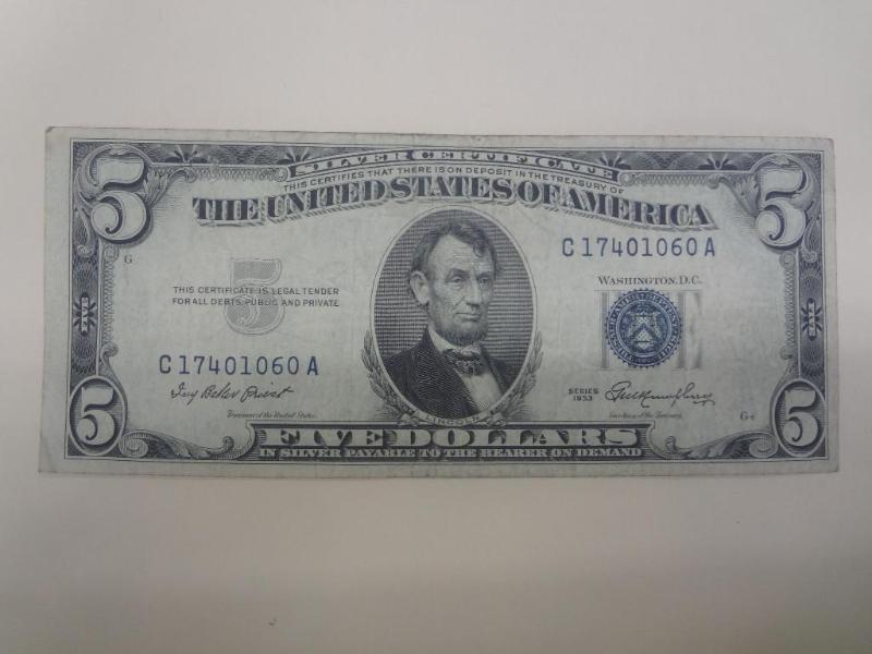 1953 $1 Silver Certificate...