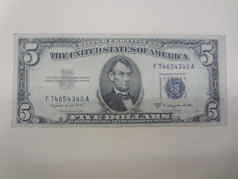 1953B $1 Silver Certificate...