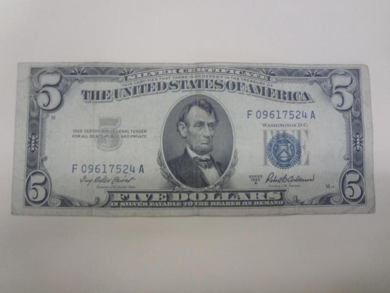 1953A $1 Silver Certificate...