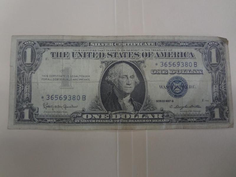 1957B $1 Star Silver Certificate...