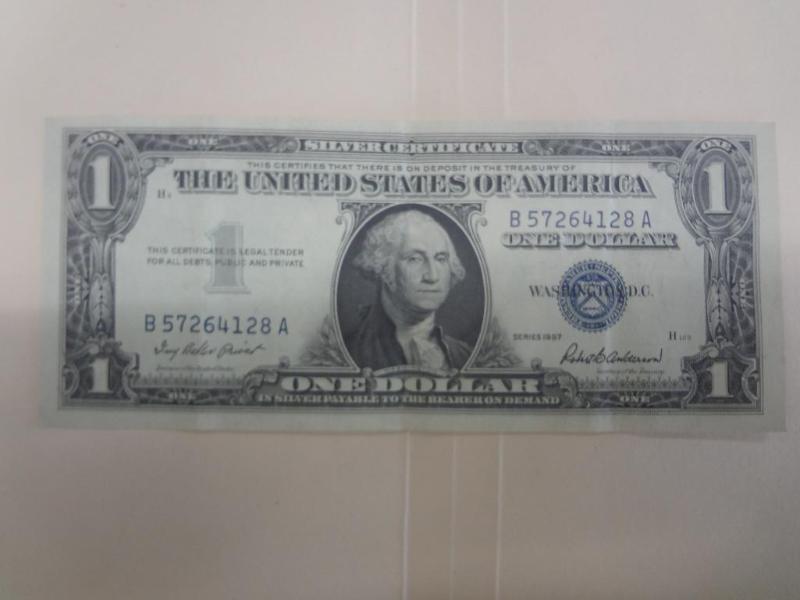 1957 Fresh Choice $1 Silver Certifi...