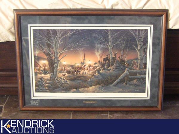 lot 26 image: Night on the Town Signed and Numbered by Terry Redlin