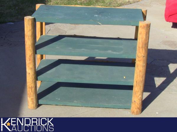 lot 39 image: Green Log Book Shelf