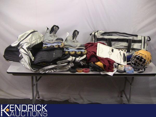 lot 59 image: Large Lot of Hockey Equipment