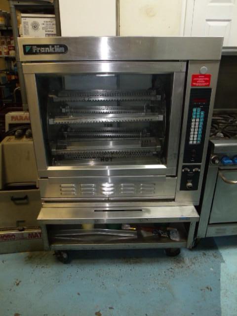 lot 1 image: Franklin Rotisserie Oven