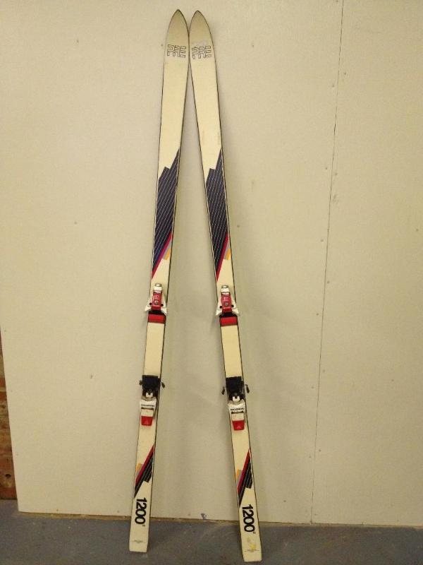 PRE 1200 II Skis, Salomen 747 Bindings | Consignments #3 | K-BID