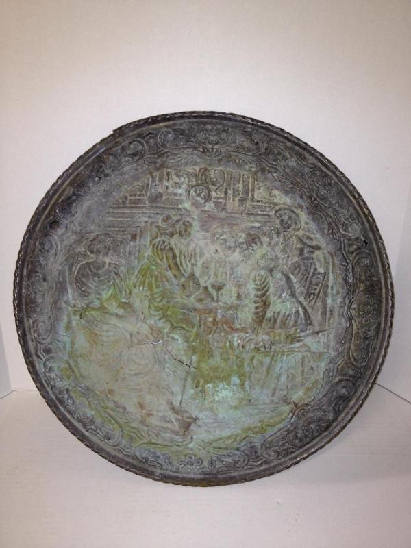 lot 25 image: Antique Copper Chimney Cover