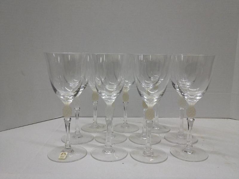 lot 55 image: Very Nice Lead Crystal Glassware