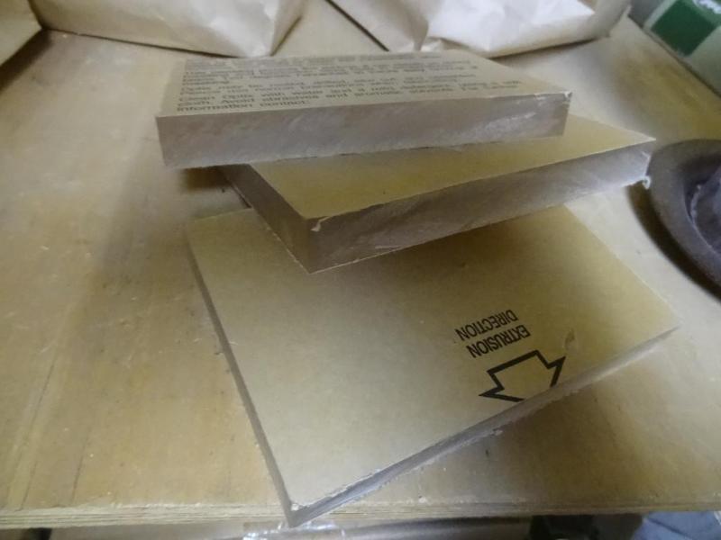lot 114 image: Qty 8 New Plaskolite Optix Plexigla...