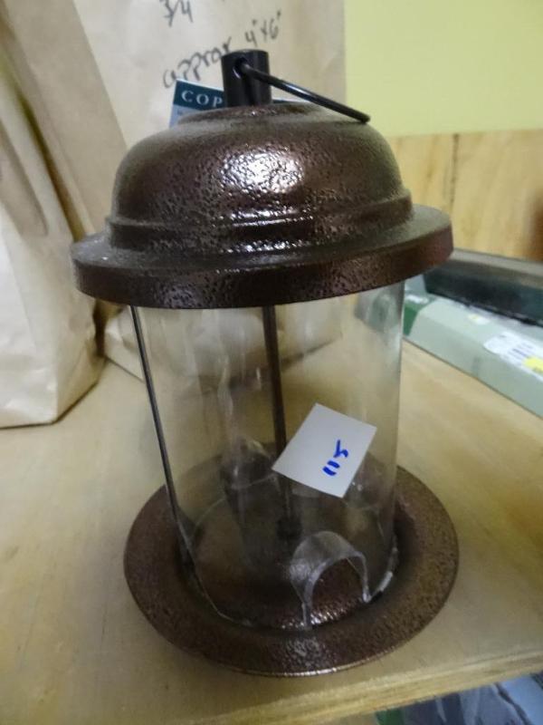 lot 115 image: New Copper bird feeder...