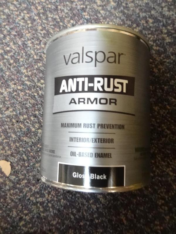 lot 130 image: Qty 4 New Valspar Anti-Rust Armor G...