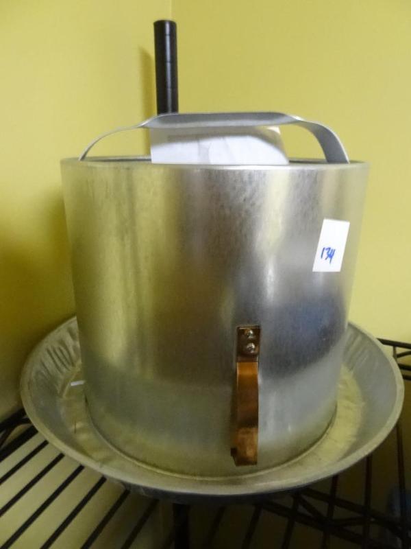 lot 134 image: New chicken waterer missing top...